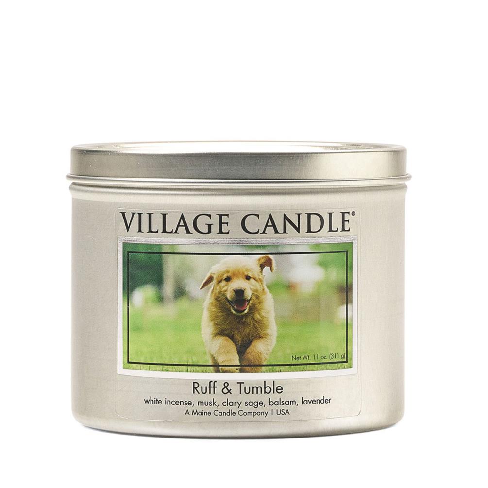 Village Candle Ruff & Tumble Dog Tin Candle £12.59